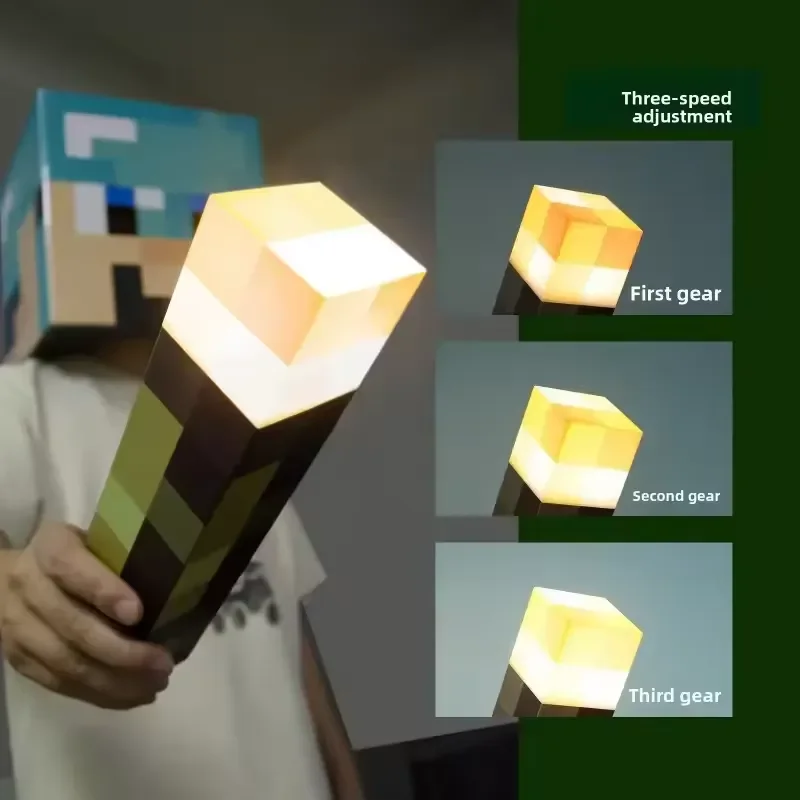 Brownstone Minecraft Torch Night Light - Image 2