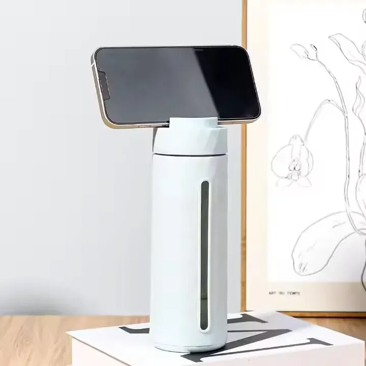 Built-in Mobile Holder Water Bottle (420 ml) - Image 3