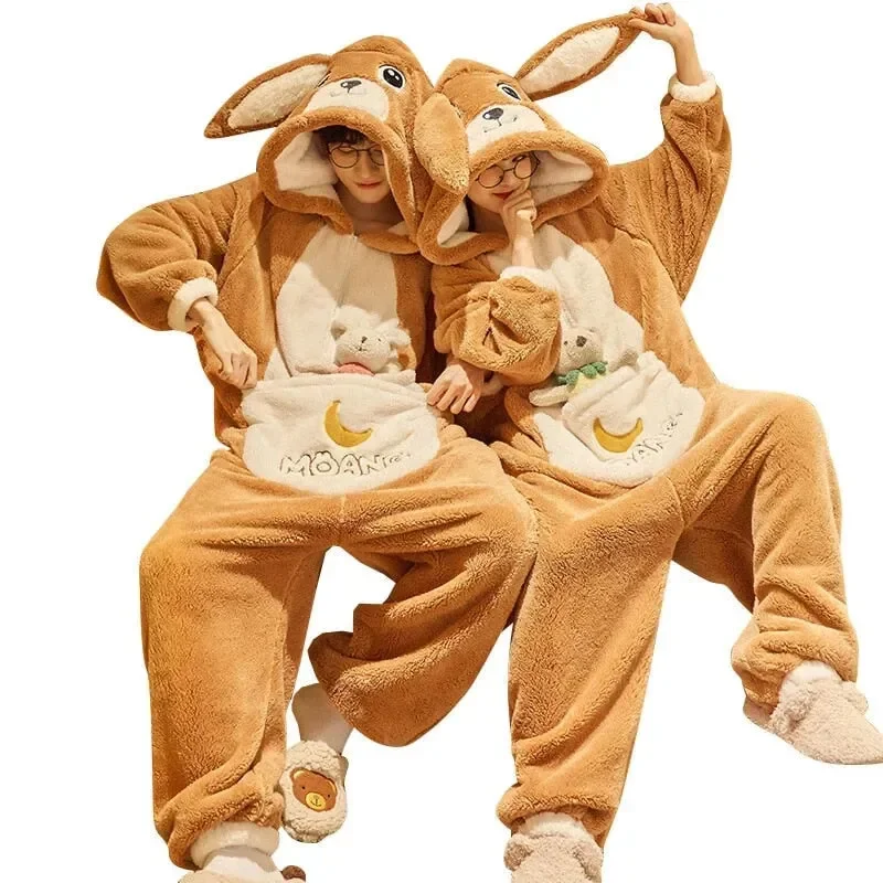 Bunny Bliss Adults Pyjama 1-Piece Set - Image 5