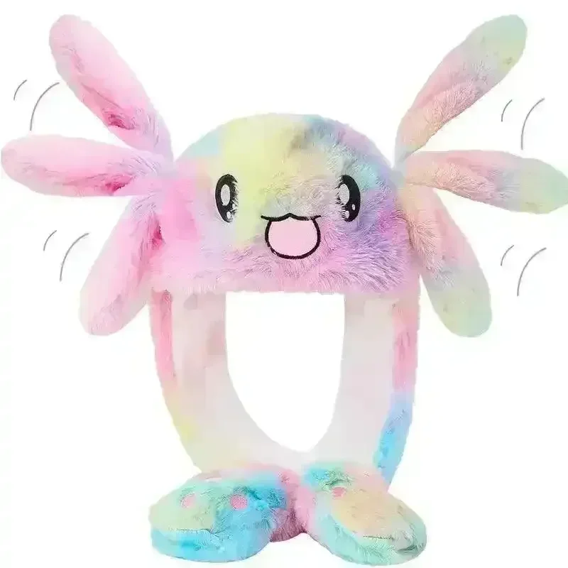 Bunny Plush Ear Moving Hat with Lights - Image 6