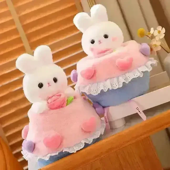Bunny Blossom: Transforming Rabbit to Bouquet Plush Toy - Image 6