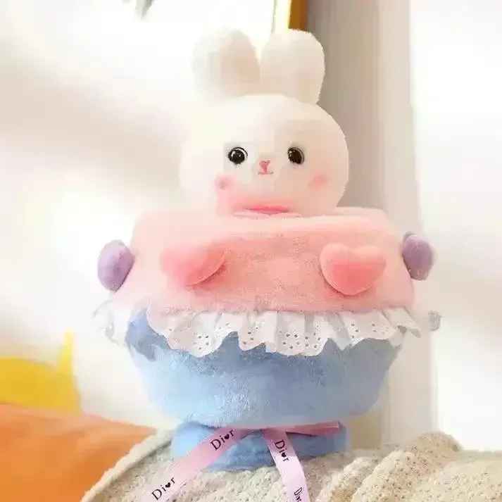 Bunny Blossom: Transforming Rabbit to Bouquet Plush Toy - Image 7