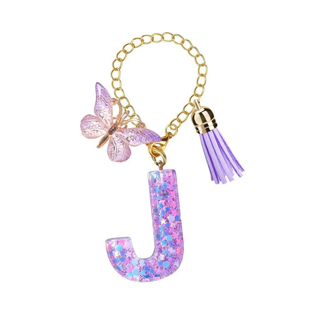 Butterfly Liquid Luxe Letter Charm - Image 14