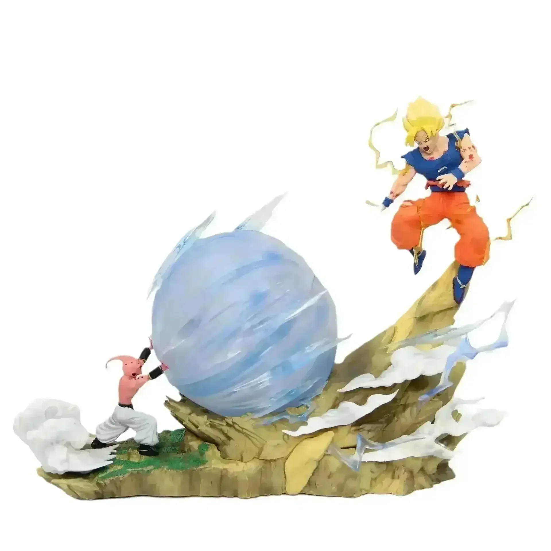 Buu vs Goku Super Saiyan Genki Bomb Action Figure (21 cm) - Image 11