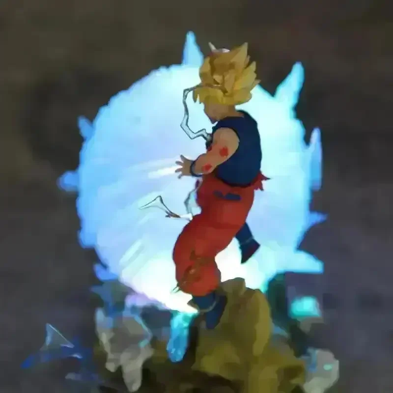 Buu vs Goku Super Saiyan Genki Bomb Action Figure (21 cm) - Image 3