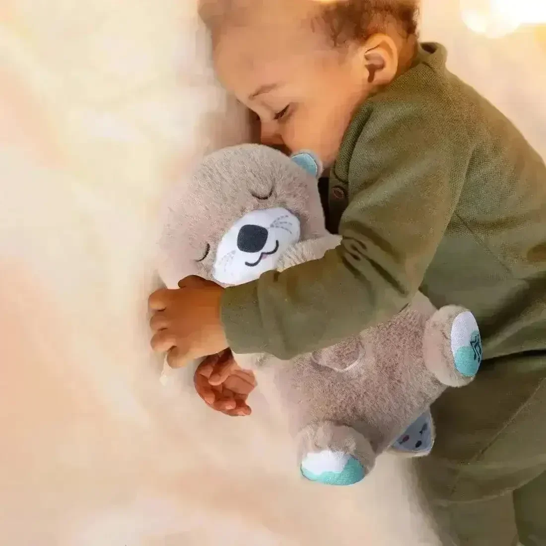 Premium Mink Fur Breathing Baby Otter Plushie - Image 10