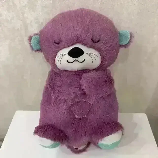 Premium Mink Fur Breathing Baby Otter Plushie - Image 11