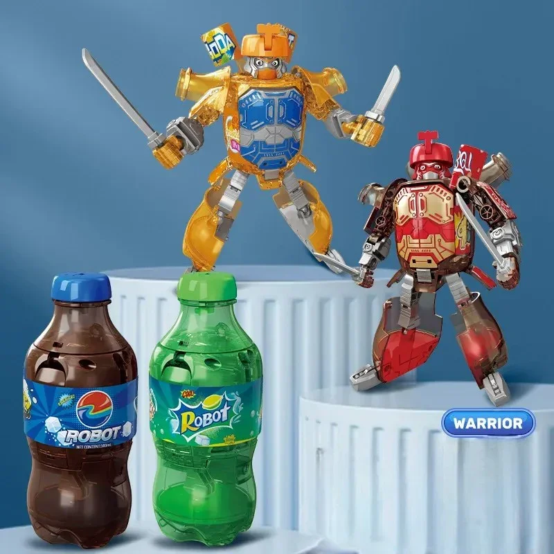 Canned Drink Robot Transformers Figurines (17 cm) - Image 3