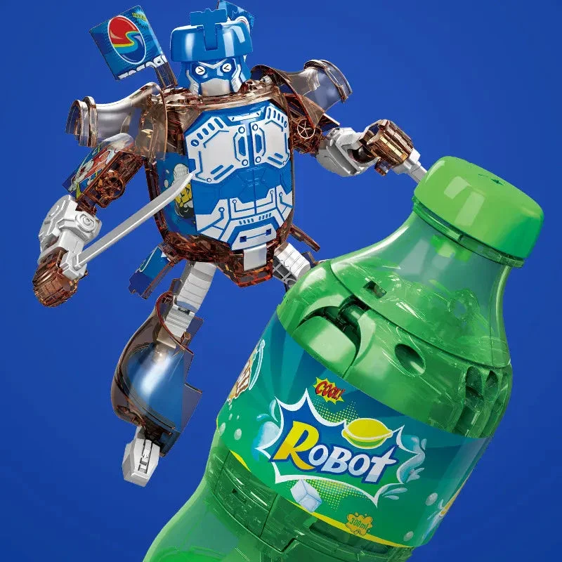 Canned Drink Robot Transformers Figurines (17 cm) - Image 8