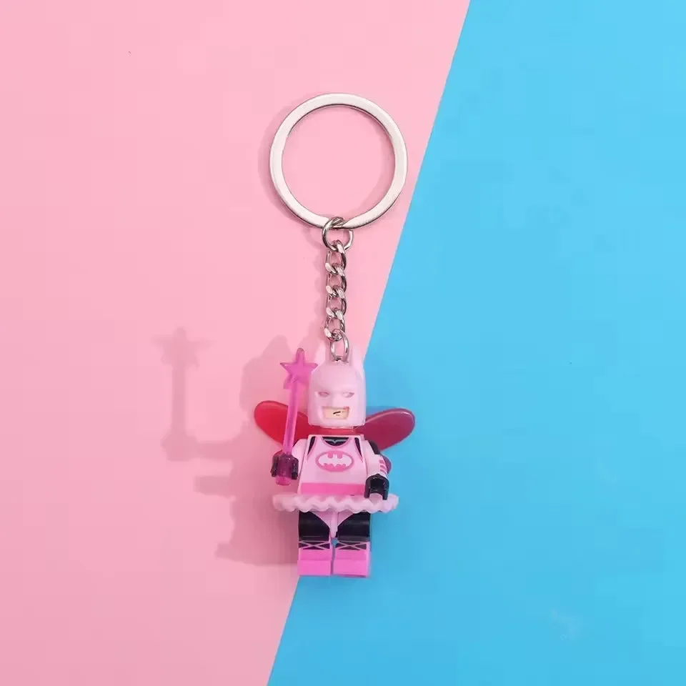 Caped Crusader Blocks Batman Keychain - Image 16