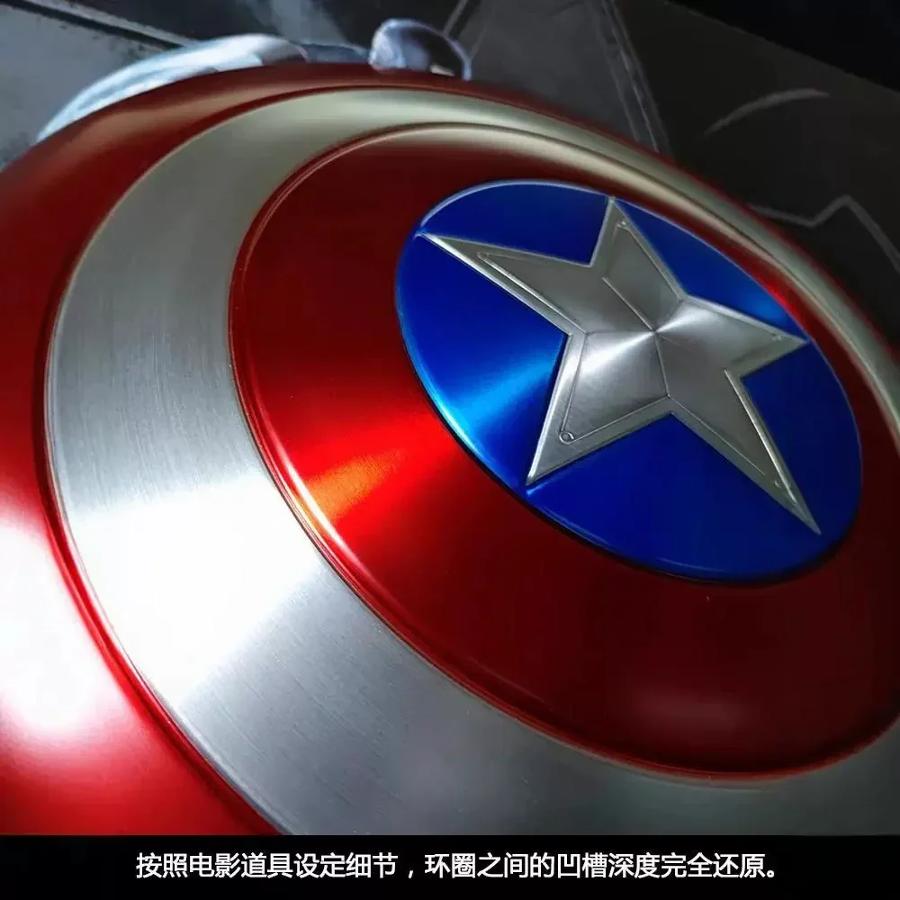 Captain America Metal Vibranium 1:1 Shield - Image 6