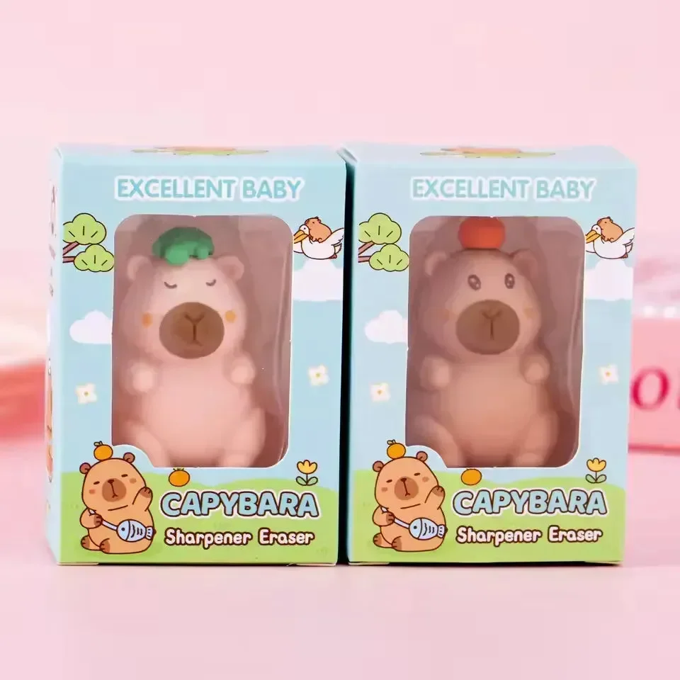 Capy-Combo 2-in-1 Eraser & Sharpener