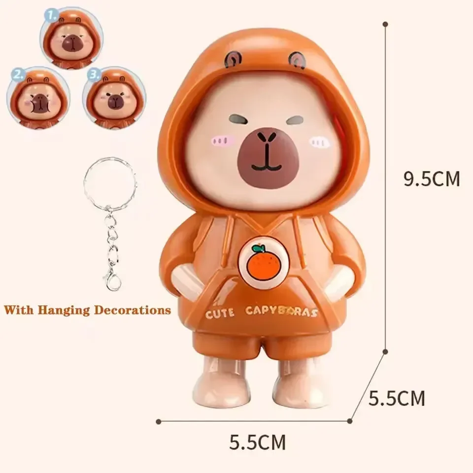 Capy Mood Face-Changing Keychain - Image 8