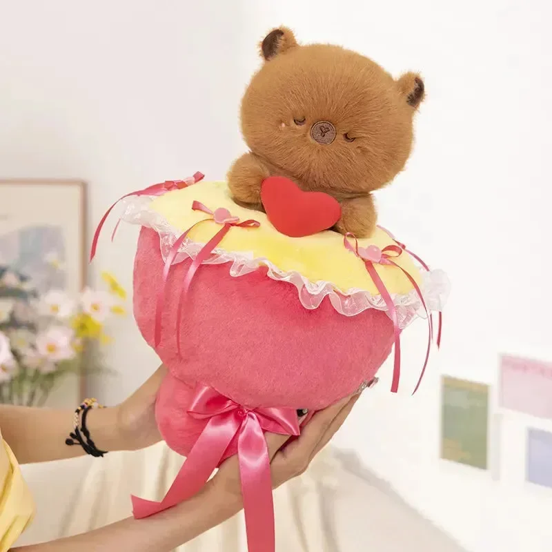 Heartfelt Hugs Capy-Panda Plush Bouquet - Image 5