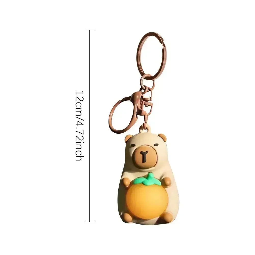 Capybara Citrus Spark Glow Keychain - Image 12