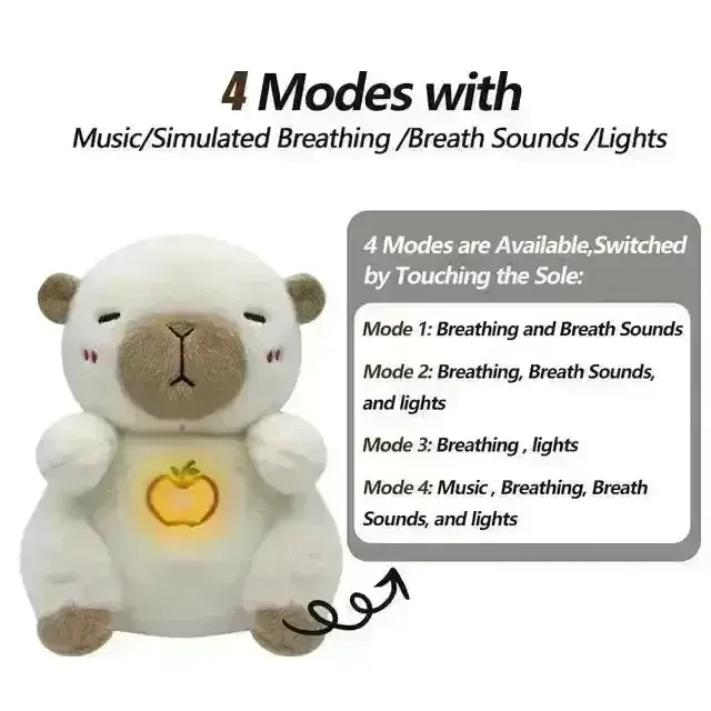 Capybara Musical Breathing Teddy Plushie - Image 15