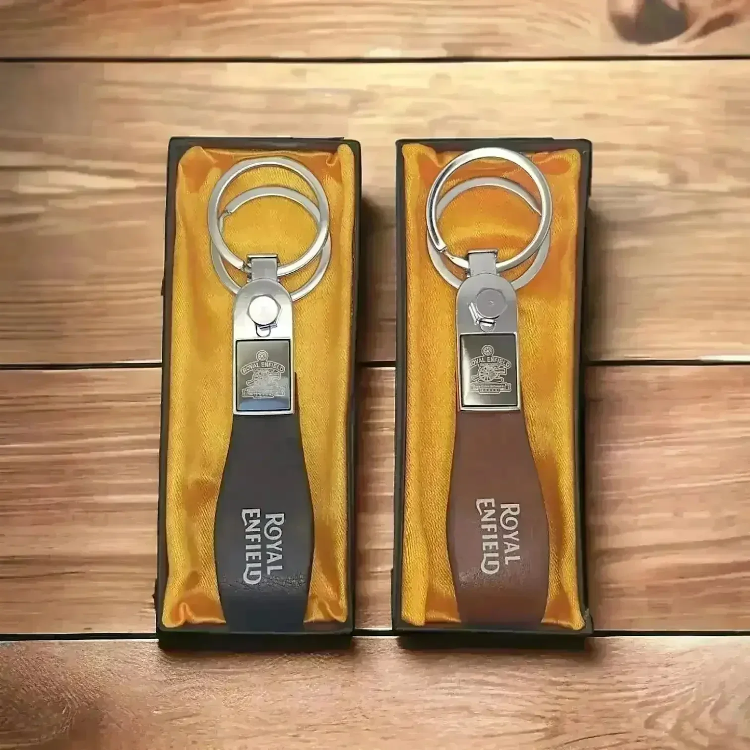 Car and Bike Brand Leather Keychain - Image 9
