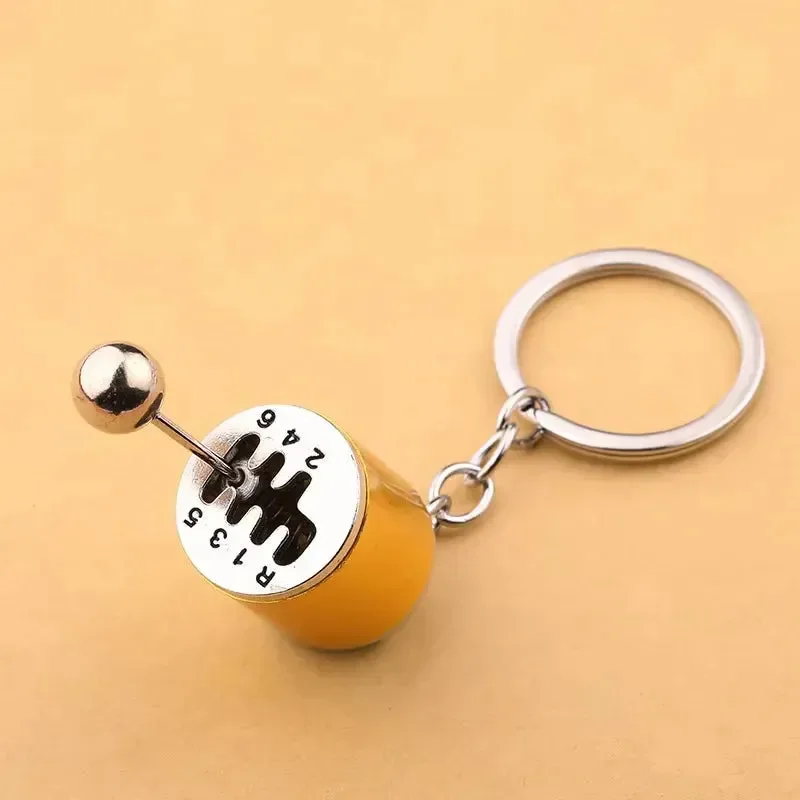 Car Gear Box Metal Keychain - Image 9