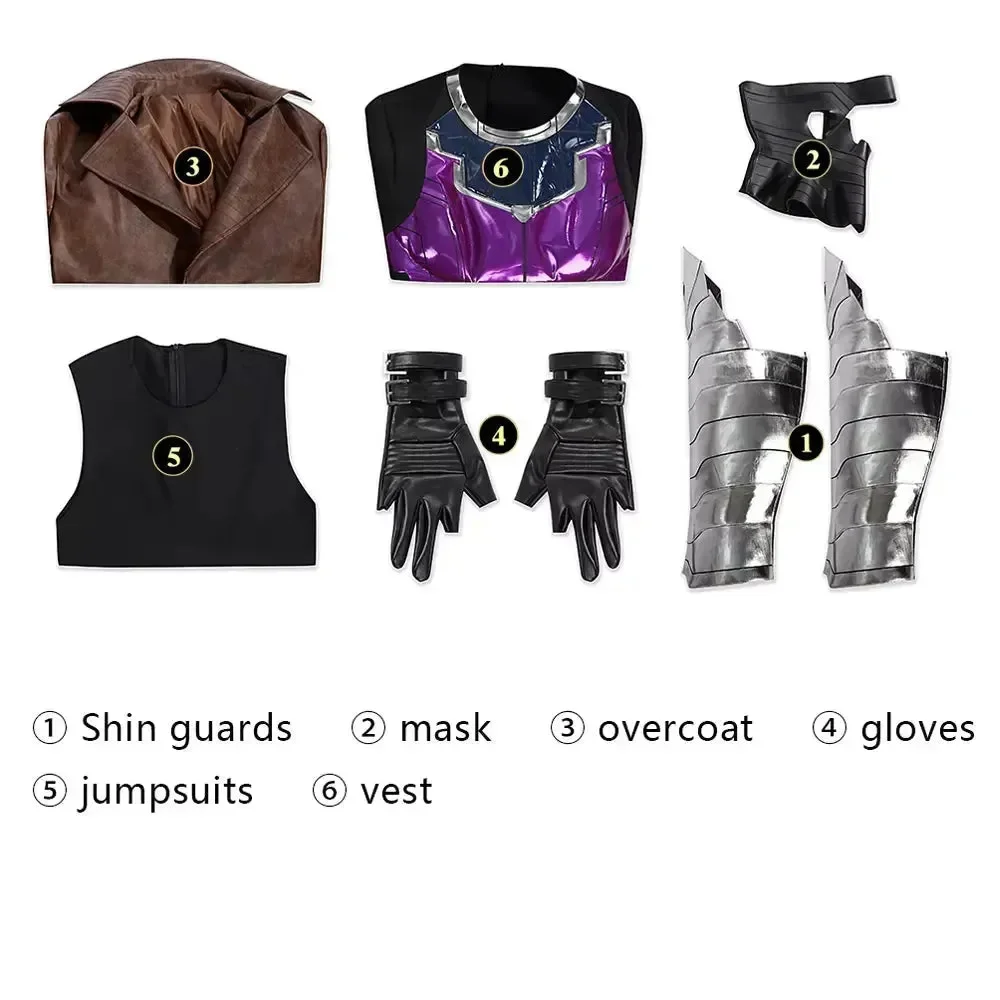 Card Shark Gambit Cosplay Costume - Image 18