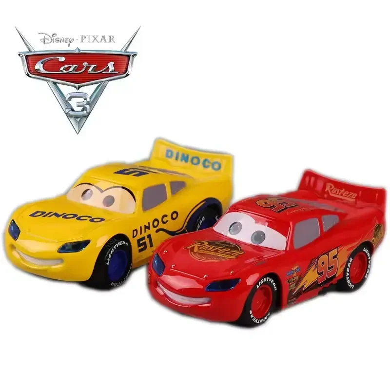Cars 3 Lights & Sound Pull Back Car - Image 2