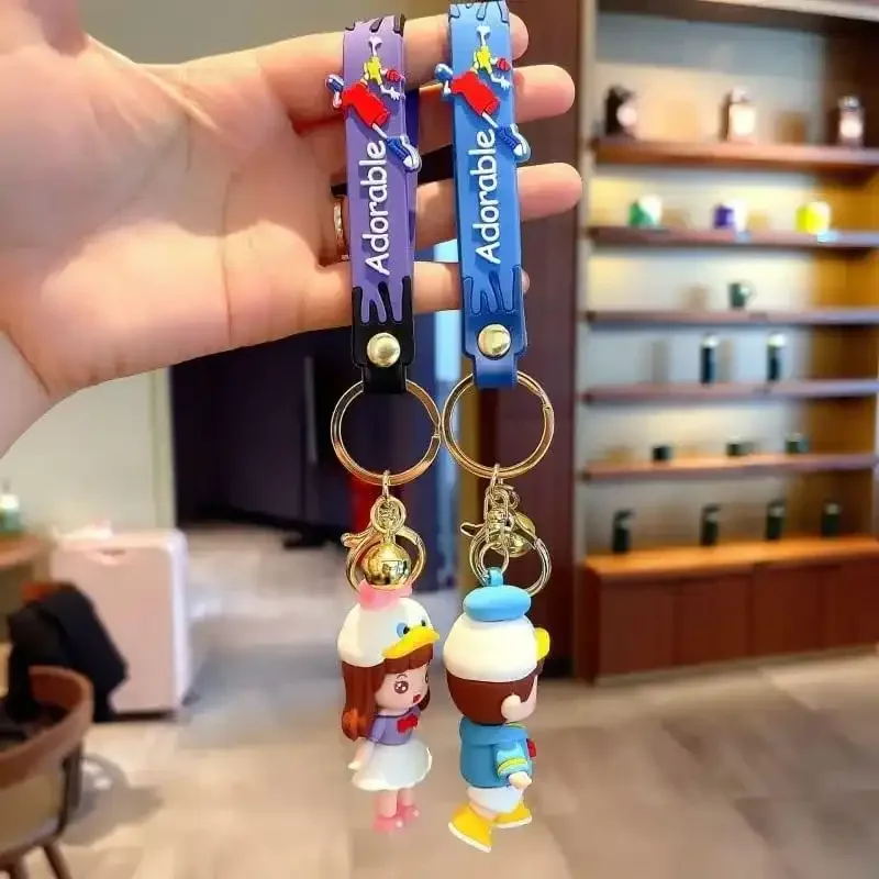 Cartoon Cosplay Duck Duo Keychain - Image 3