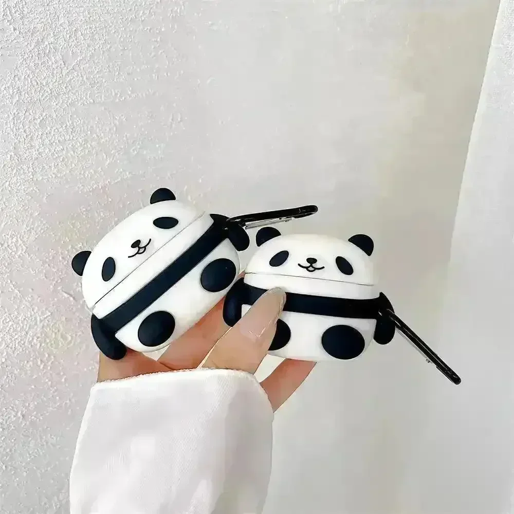 Cartoon Panda Silicon Case (For Airpods) - Image 6