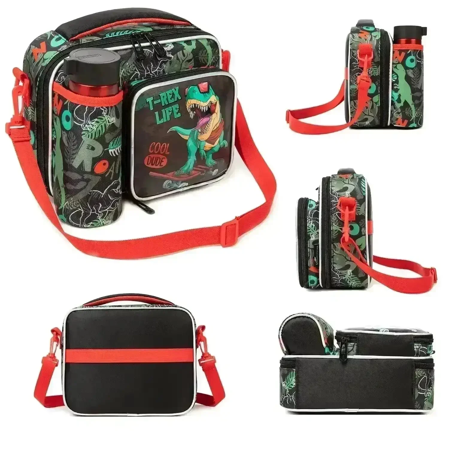 Cartoon Themed Insulated Lunch Bag - Image 12