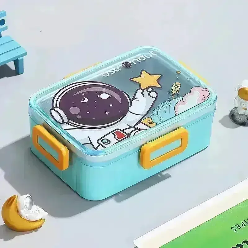 Cartoon Themed Stainless Steel Lunch Box - Image 6