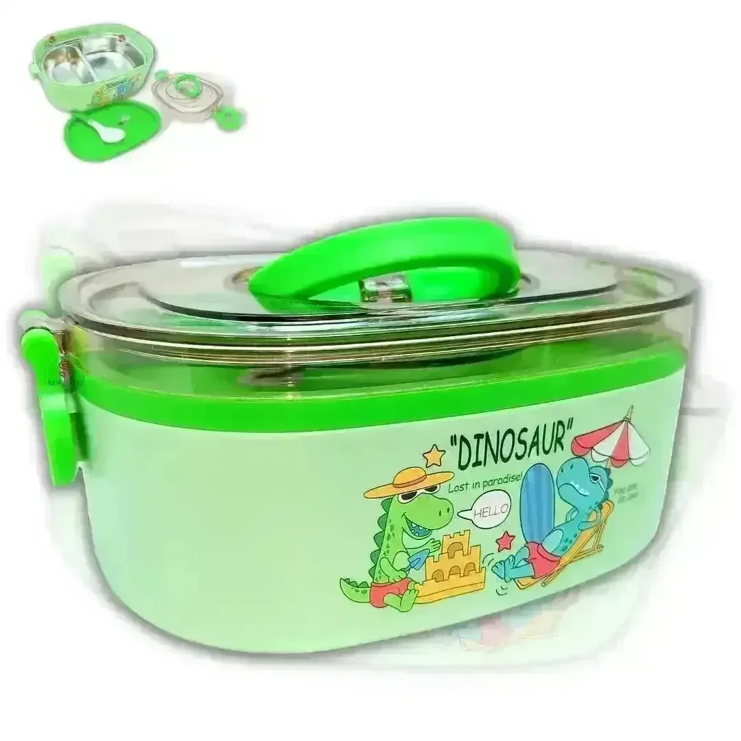 Cartoon Themed Stainless Steel Lunch Box - Image 9