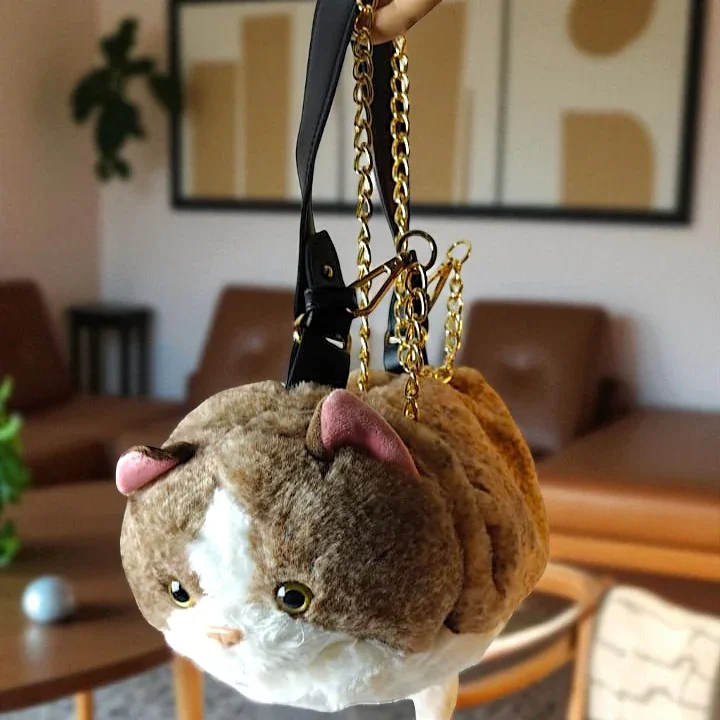 Feline Fatale Cat Plush Handbag - Image 11