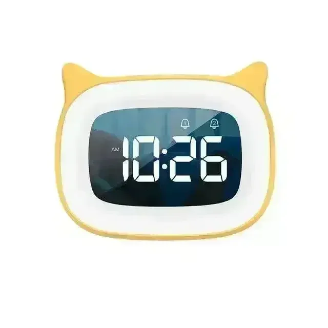 Cat Ears Alarm Clock with Night Light - Image 5