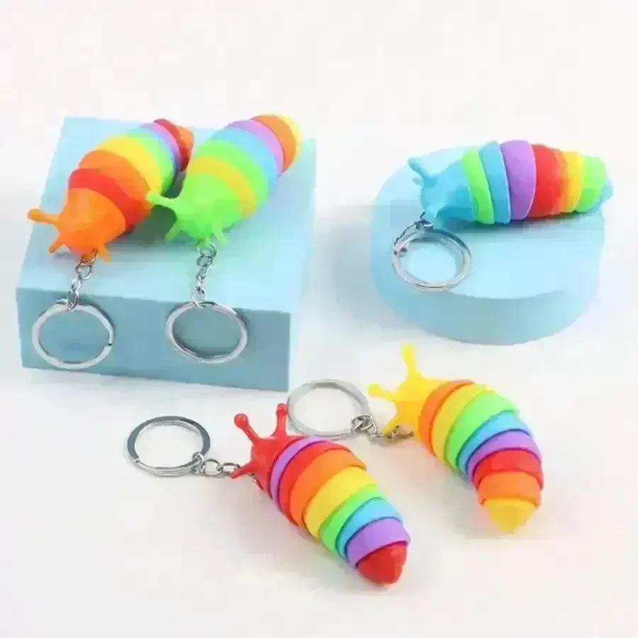 Caterpillar 3D Keychain - Image 4