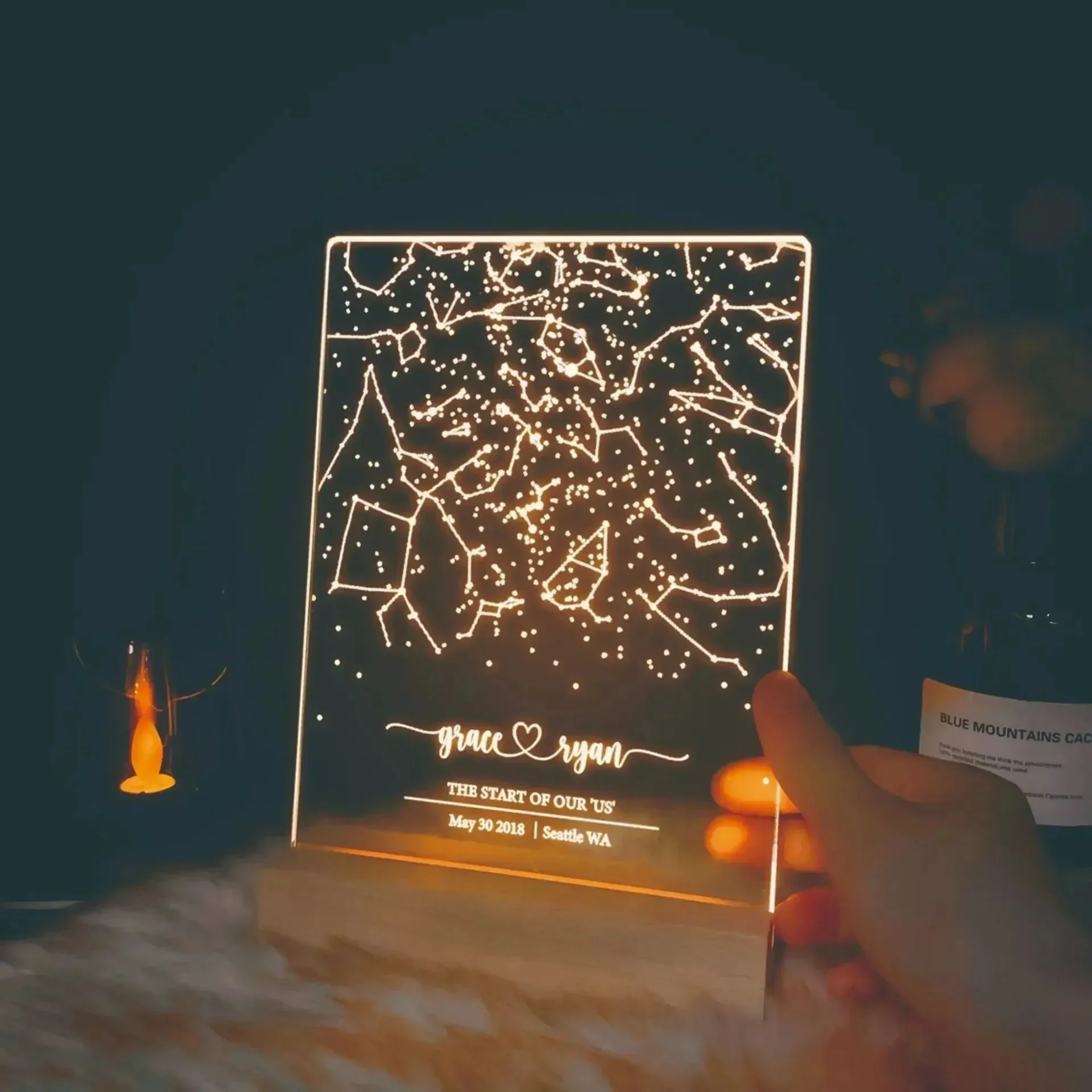 Celestial Connection Zodiac Chart Lamp - Image 2
