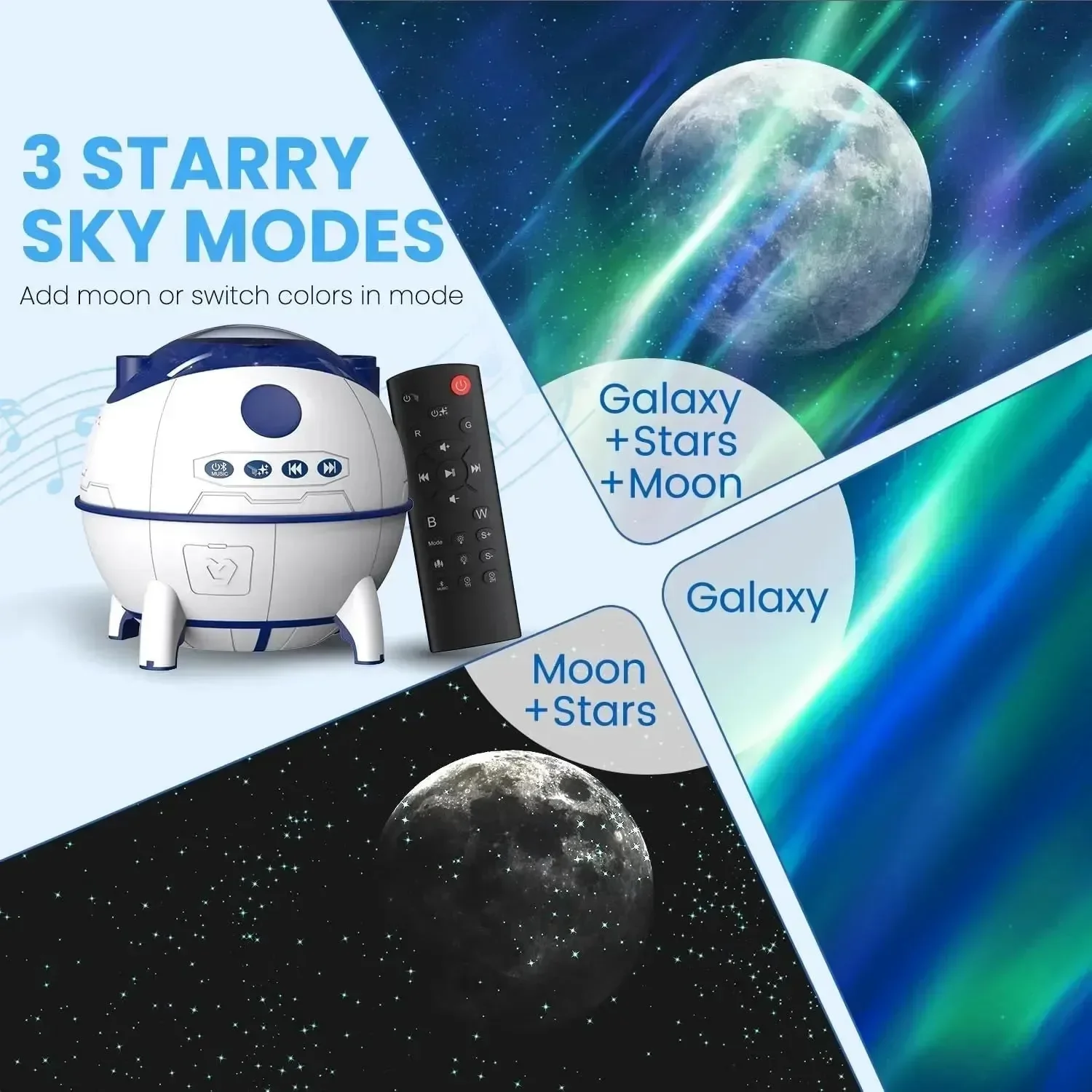Celestial Dreamscape Star Projector - Image 2