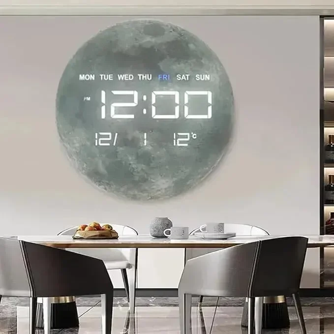 Celestial Time 3D Wall Clock