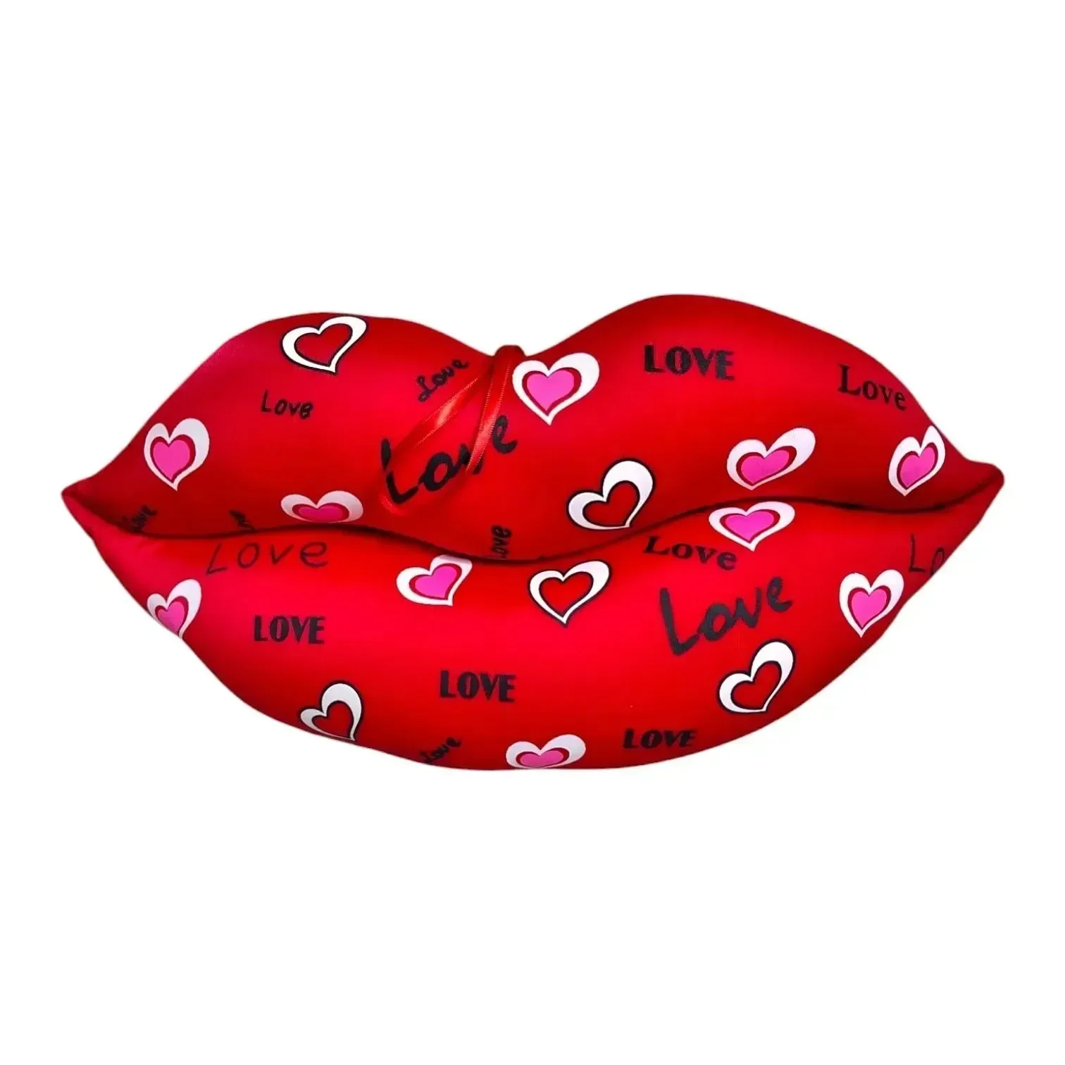 Charming Lips Plush Pillow - Image 4