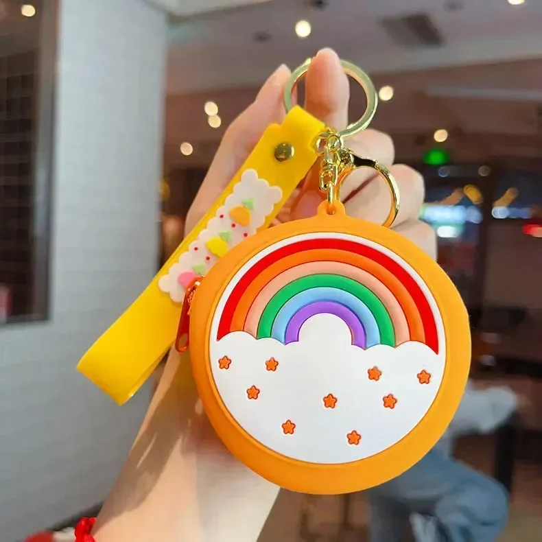 Charming Rainbow Silicon Coin Pouch - Image 4