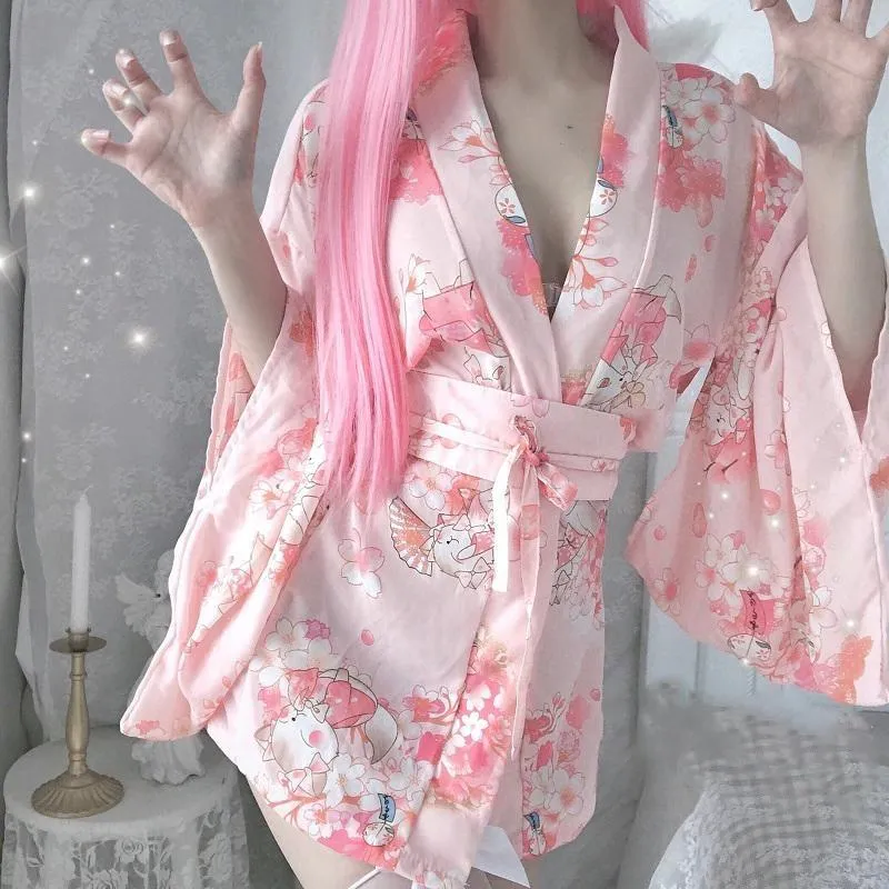 Cherry Blossom Chic Kimono - Image 13