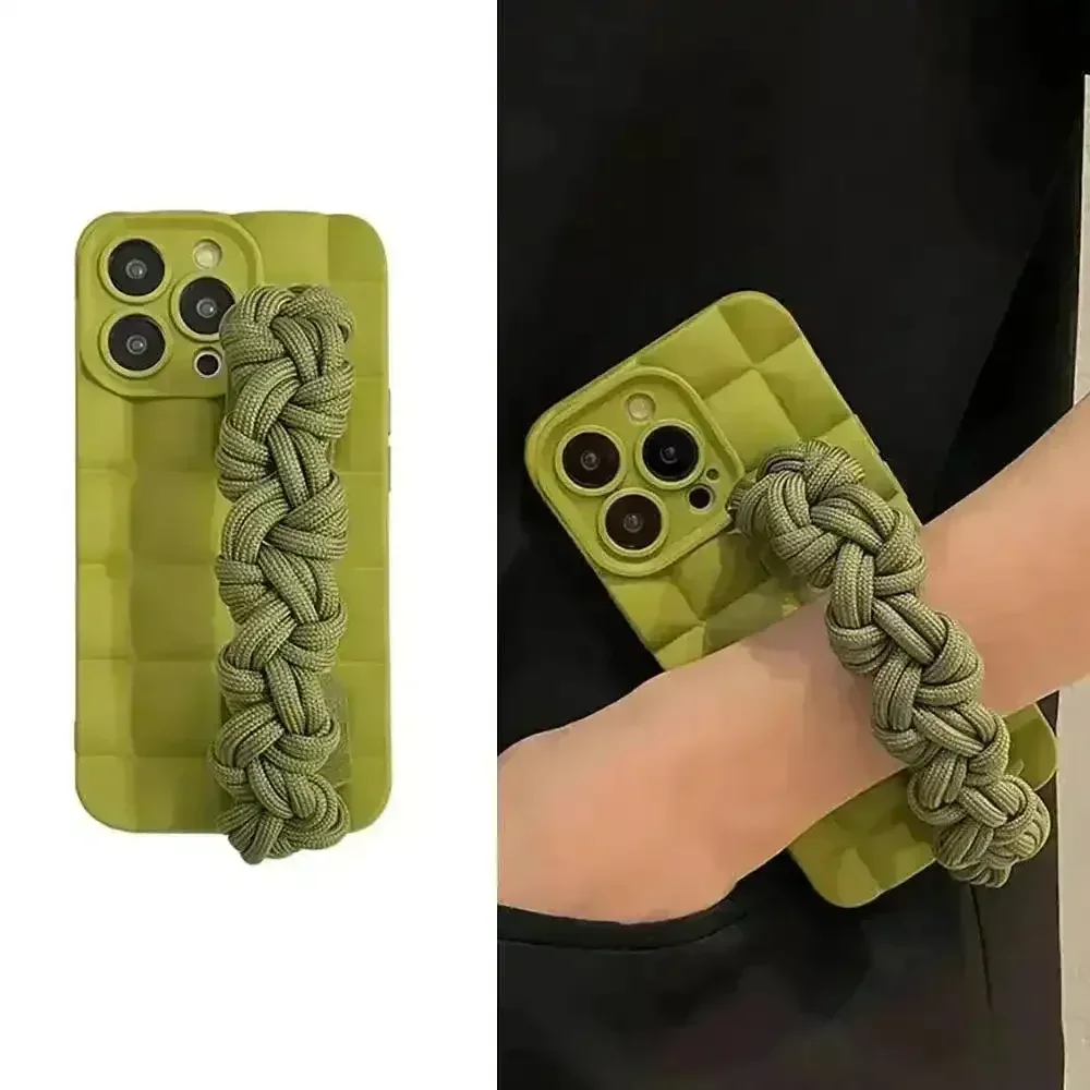 Chic Braided Wristband Phone Case (For iPhones) - Image 4