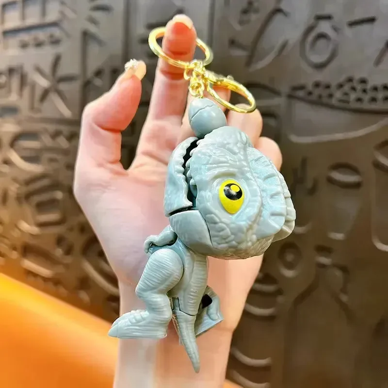 Chomp Champ Dinosaur String Keychain - Image 9