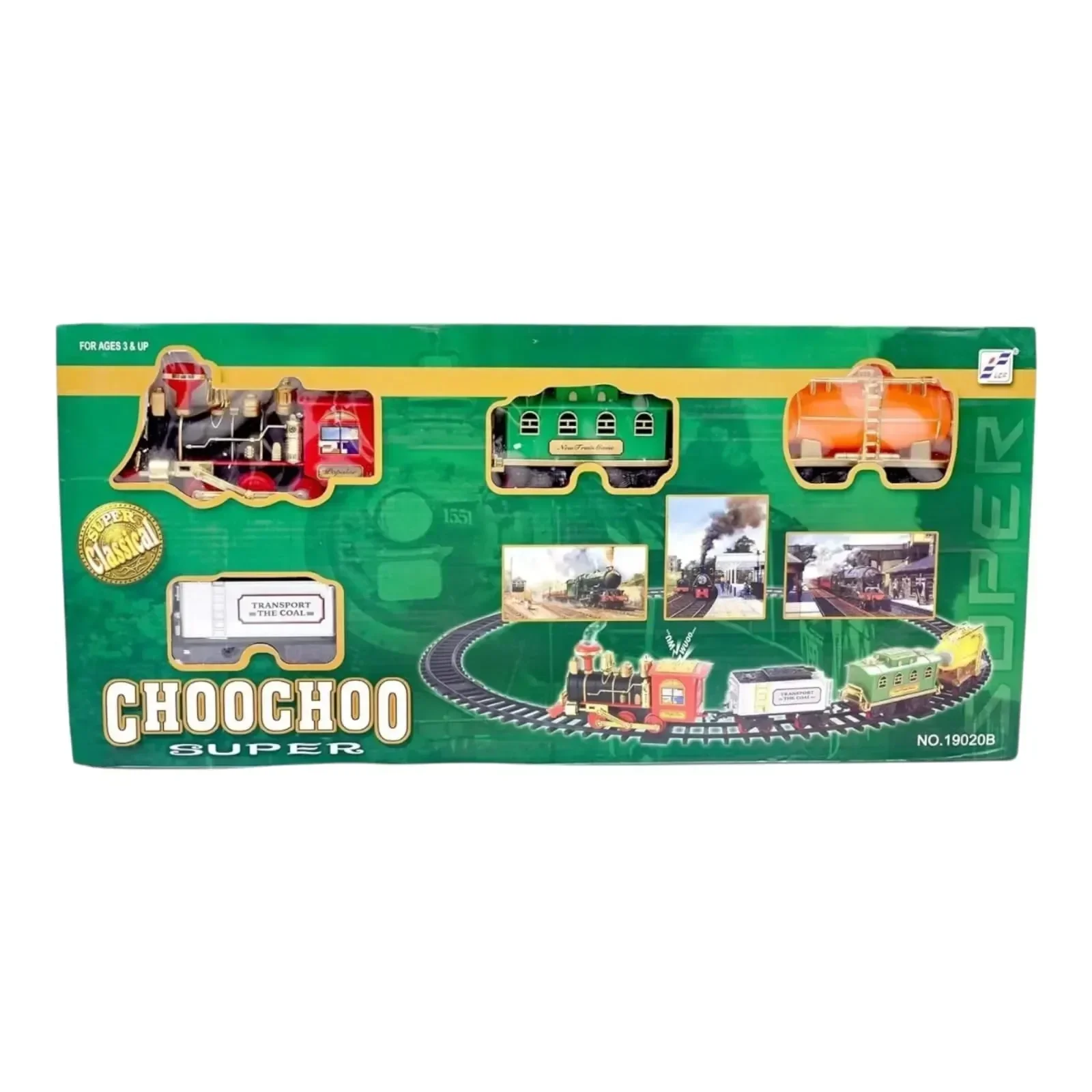 Vintage Choo-Choo Toy Train Set - Image 6