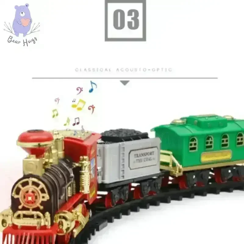Vintage Choo-Choo Toy Train Set - Image 8