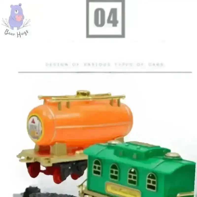 Vintage Choo-Choo Toy Train Set - Image 9