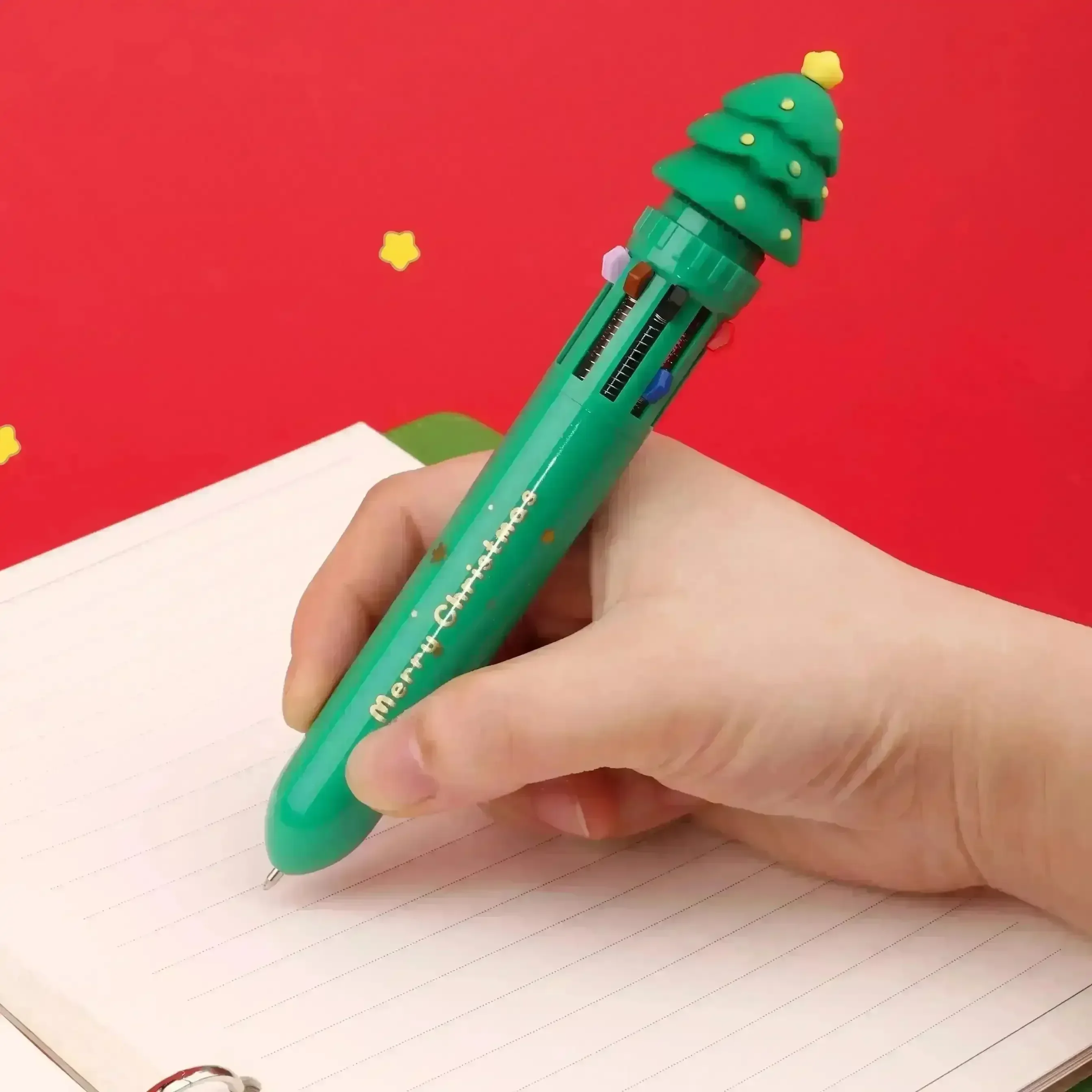 Christmas Theme Multi-Color Pen - Image 8