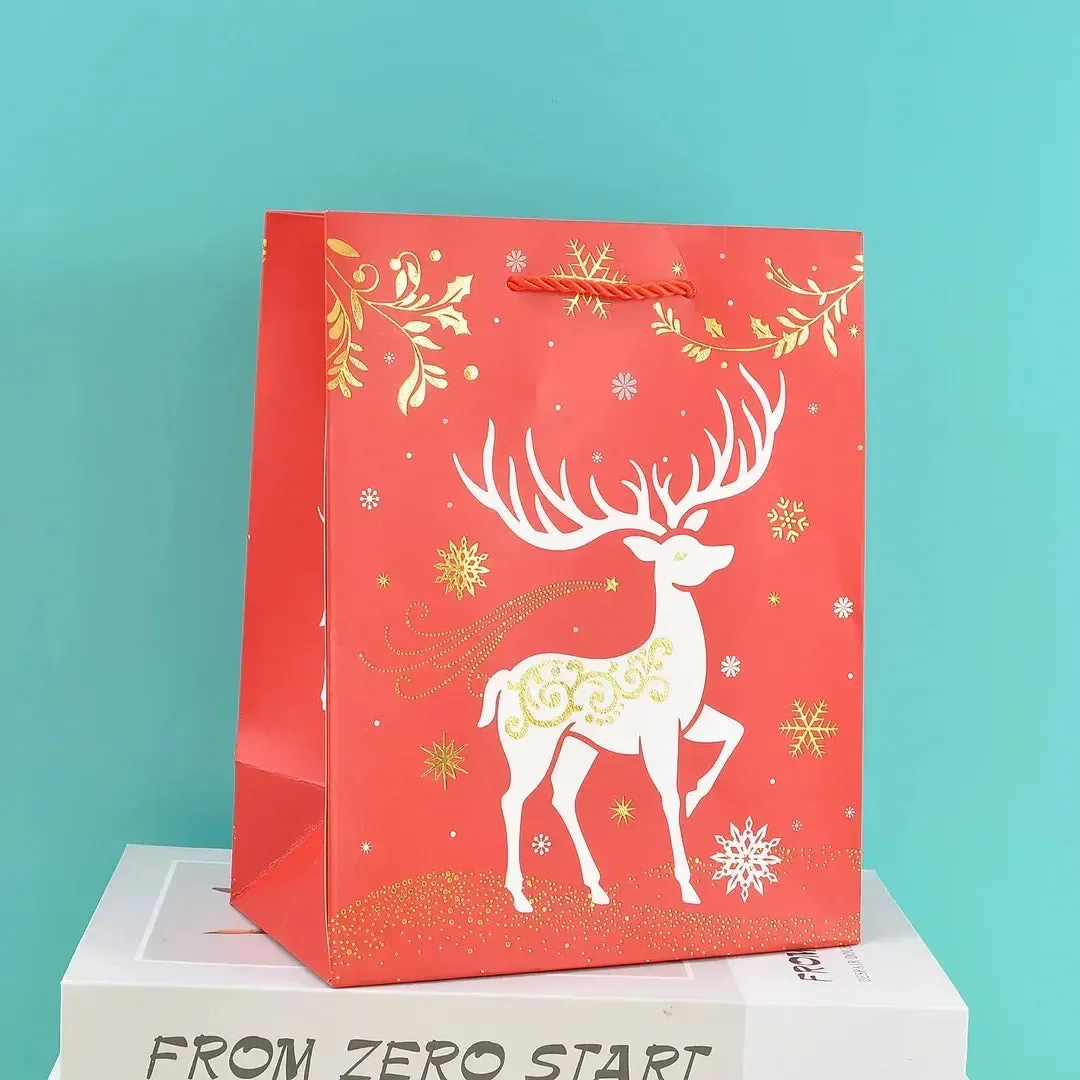 Christmas Theme Paper Gift Bag - Image 5