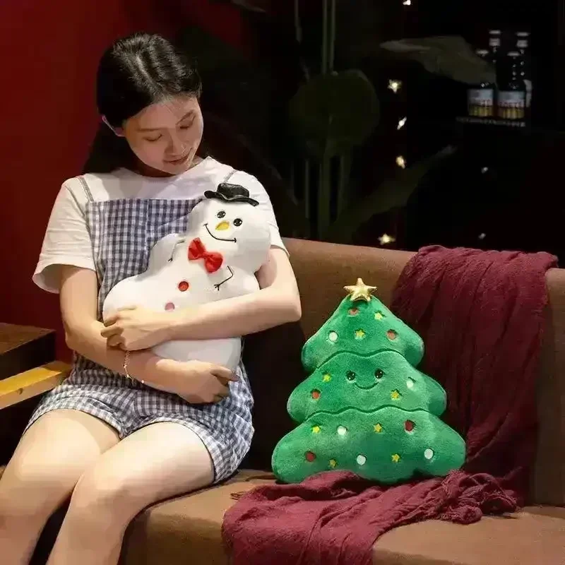 Christmas Tree and Snowman Plushies (35 cm) - Image 2