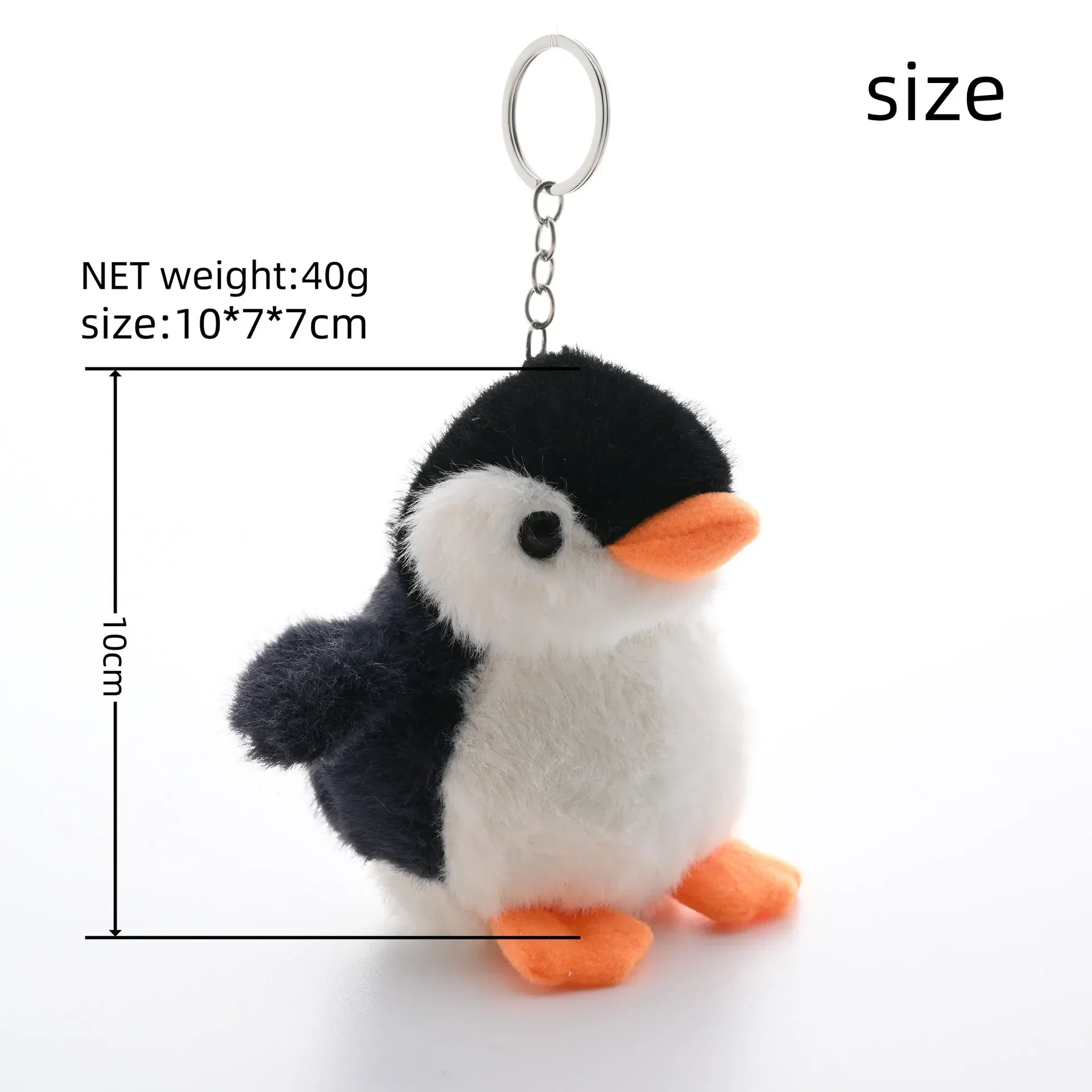 Chubby Chipper Baby Penguin Keychain - Image 6