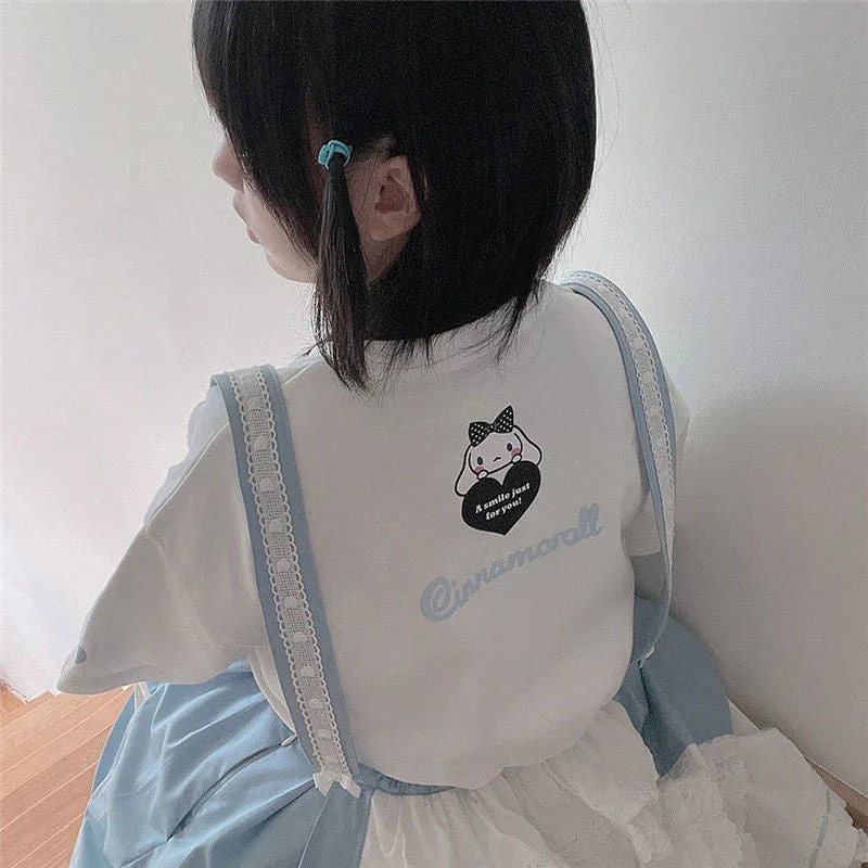 Cinna Dreamy Heart Pup T-shirt - Image 8