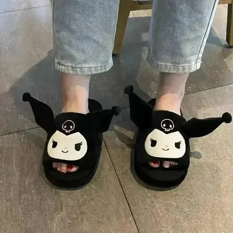 Sanliou Movings Ears Plush Indoor Slippers - Image 11
