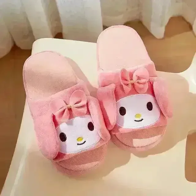 Sanliou Movings Ears Plush Indoor Slippers - Image 17